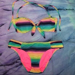 VS Rainbow bikini set!